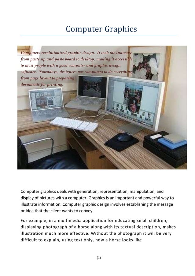 Computer graphics | PDF