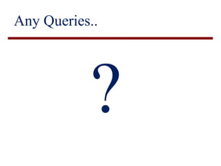 Any Queries..

?

 