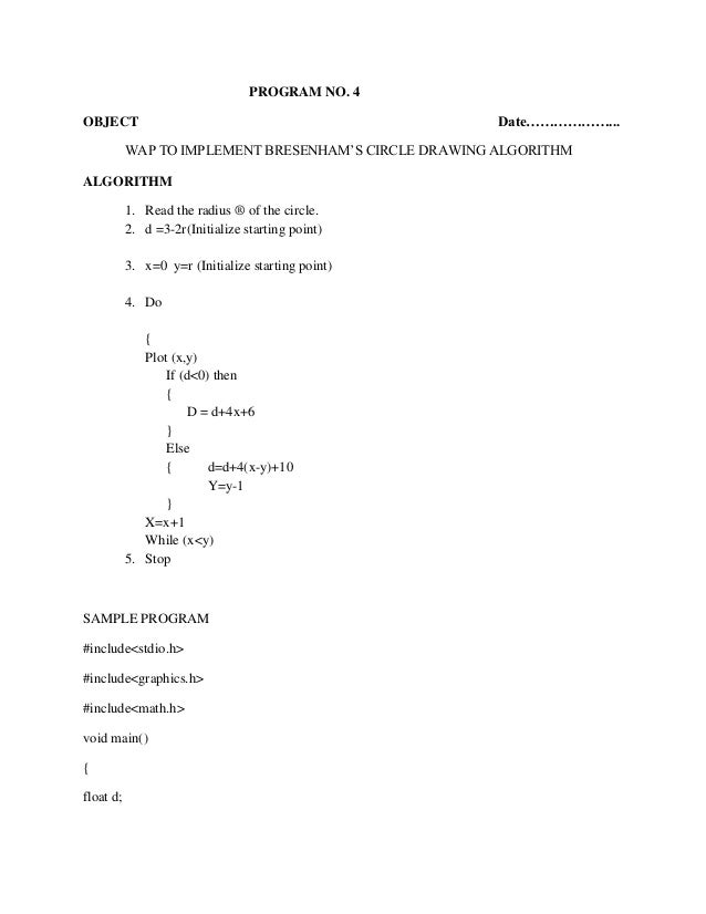 Implement Dda Line Drawing Algorithm Using C Language : Computer graphics