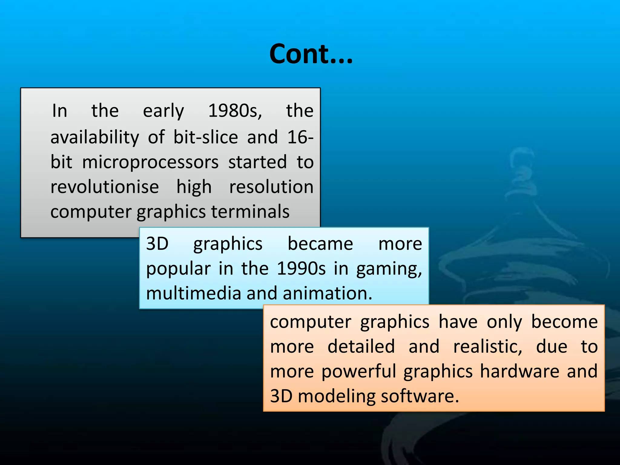 Computer Graphics | PPTX | Computer Animation | Computer Software and ...