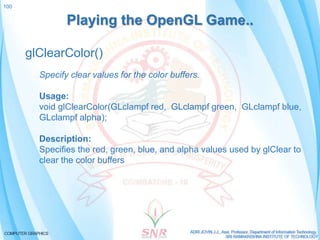 Computer Graphics | PPTX