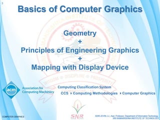 Classify Computer Graphics Computer Graphics | PPTX