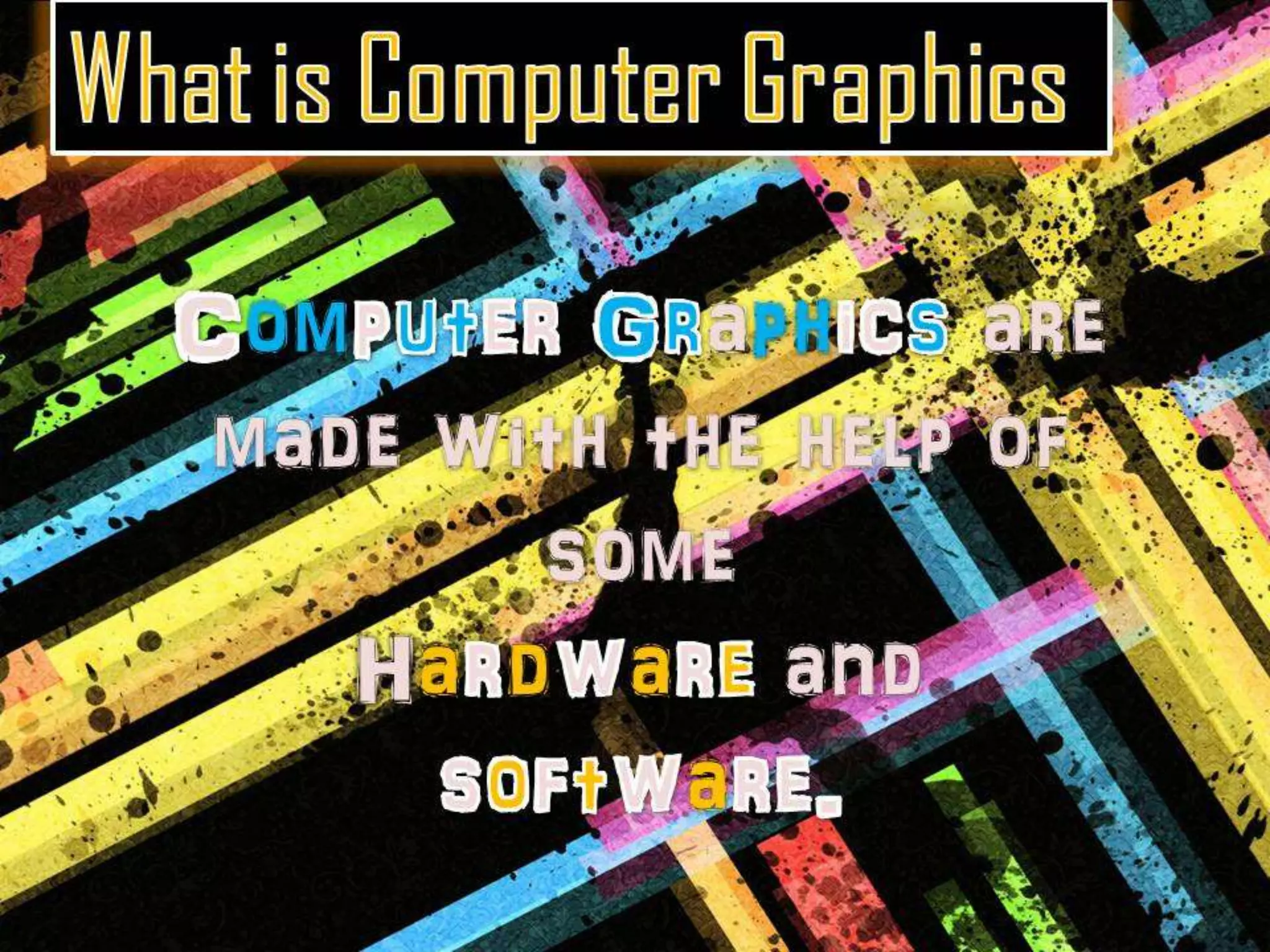 Computer graphics | PPTX