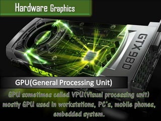 Computer graphics | PPTX