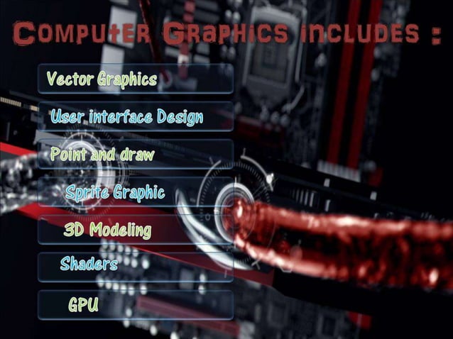 Computer graphics | PPTX