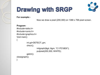 Introduction to Computer graphics | PPTX