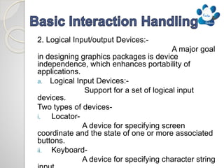 Introduction to Computer graphics | PPTX