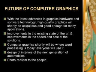 Computer graphics | PPT