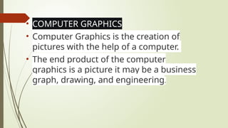 Computer Technology Graphuca COMPUTER GRAPHICS MCA SYLLUBUS .pptx