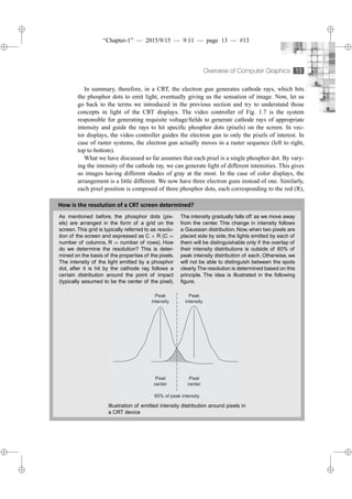 Requisit Graphics Computer Graphics - complete theory concepts | PDF