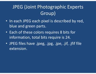 Computer Graphics - Graphics File Formats.pdf