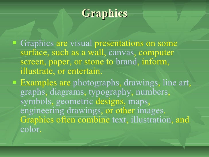 Computer graphics1
