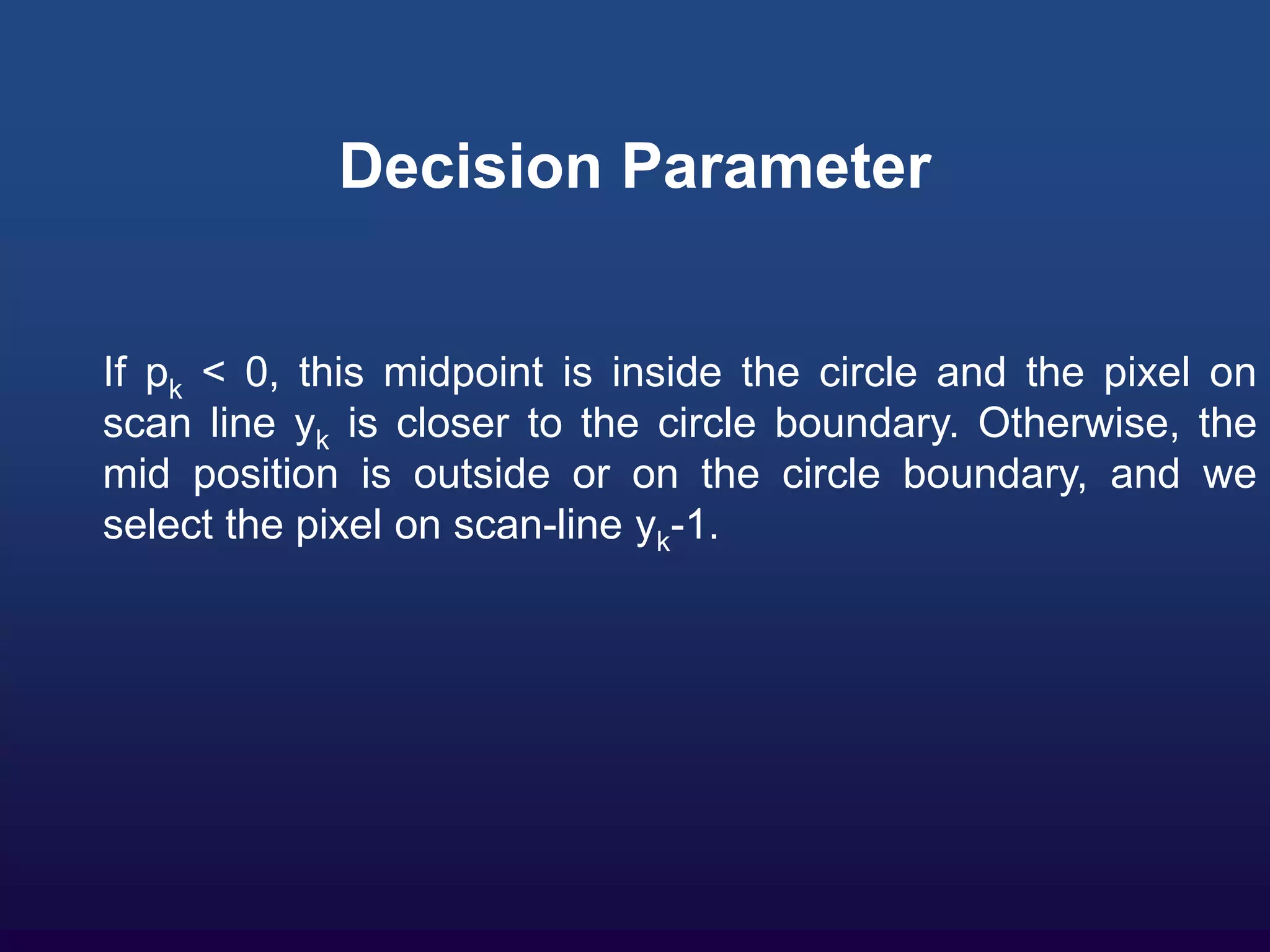 Computer_Graphics_circle_drawing_techniq.ppt | Drawing and Sketching ...