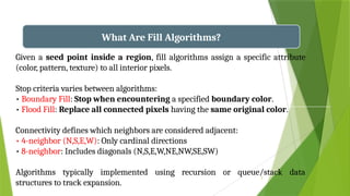 Computer Graphics color fill algorithms.pptx