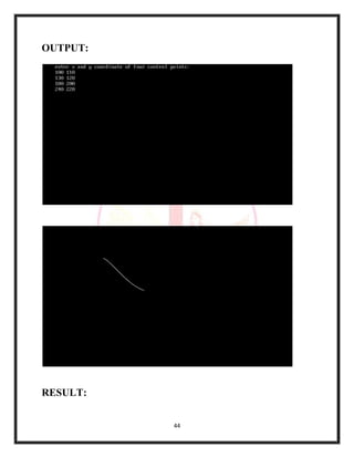 44
OUTPUT:
RESULT:
 