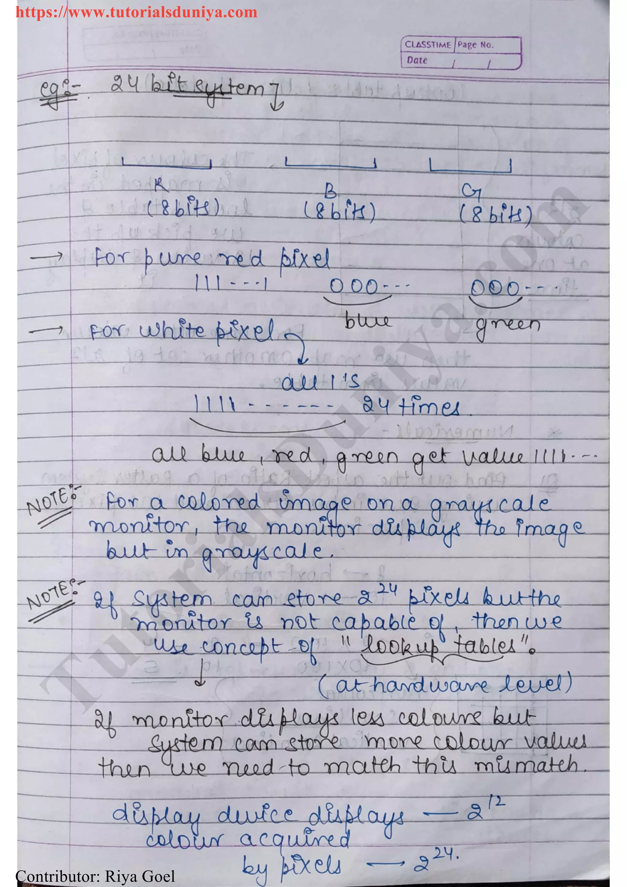 Computer graphics notes tutorials duniya | PDF