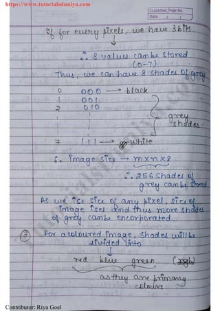 Computer graphics notes tutorials duniya | PDF