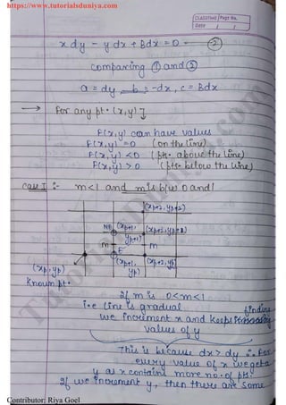 Computer graphics notes tutorials duniya | PDF