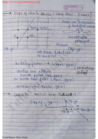 Computer graphics notes tutorials duniya | PDF