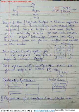 Scanned by CamScanner
TutorialsD
uniya.com
https://www.tutorialsduniya.com
Contributor: Yukti [ARSD (DU)] TutorialsDuniya.com
 