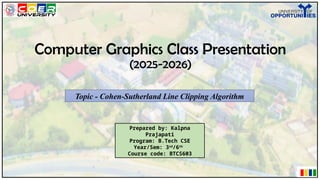 Line Clipping Program Source Code Comprehensive Overview of Cohen-Sutherland Line Clipping Algorithm in ...