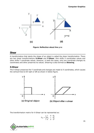computer_graphics_tutorial for CG Enginnering Subject | PDF