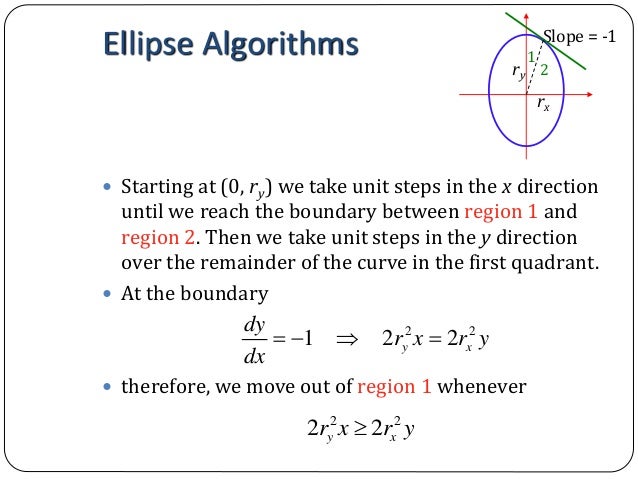 Midpoint Line Drawing Algorithm In Computer Graphics : Computer graphics bresenham s line drawing algorithm