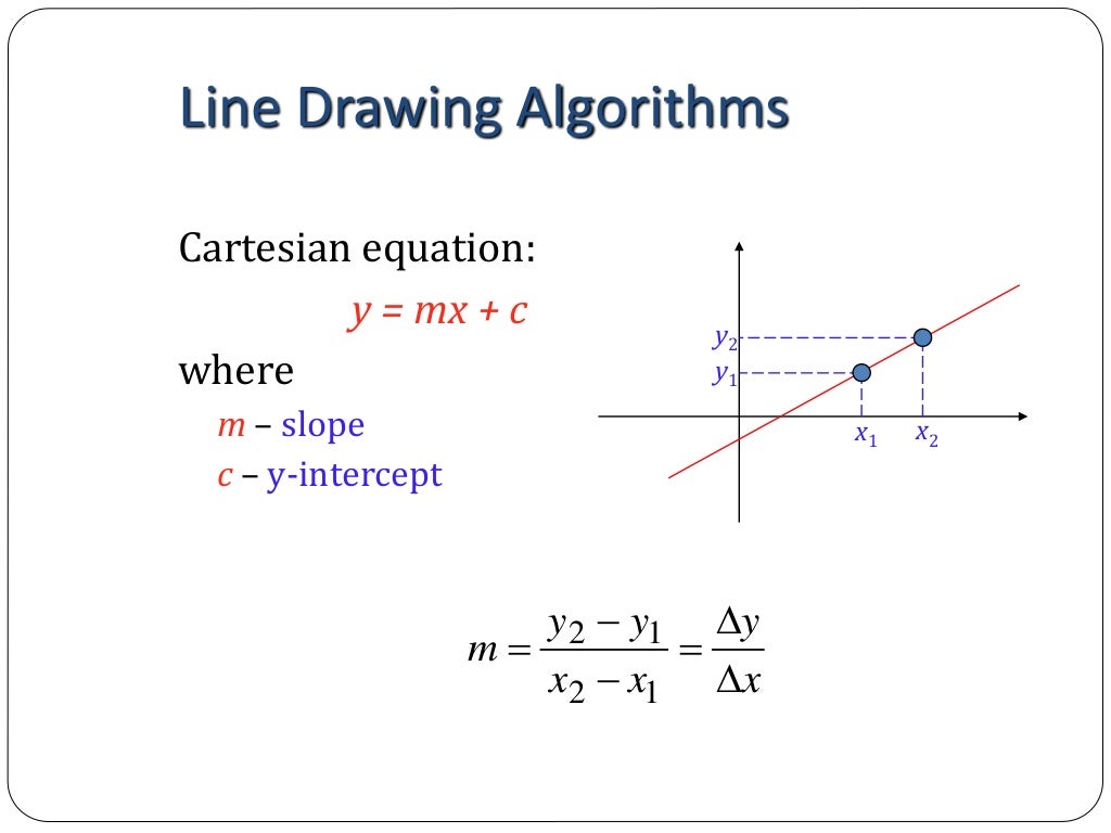 Computer Graphics - Bresenham's line drawing algorithm & Mid Point Ci…