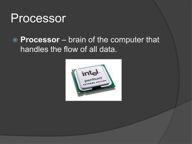 Computer Hardware | PPT
