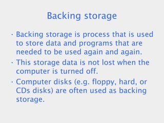 COMPUTER HARDWARE input, processing, output .ppt