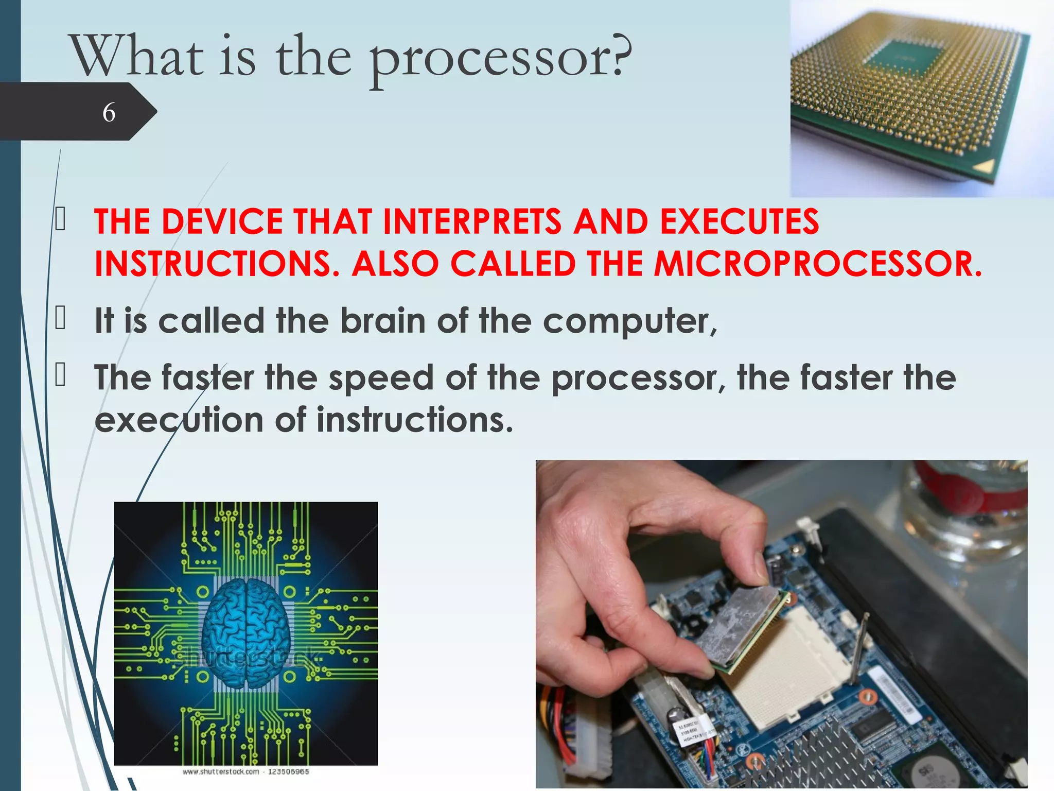 Computer hardware and its components | PPT