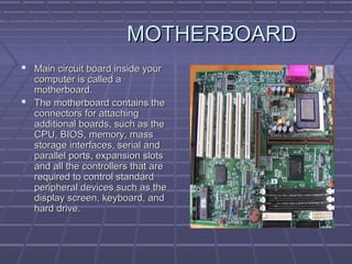 Computer hardware component. ppt | PPT