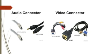 Audio Connector Video Connector
 
