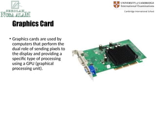 Computer Hardware and its Parts and Functions | PPTX