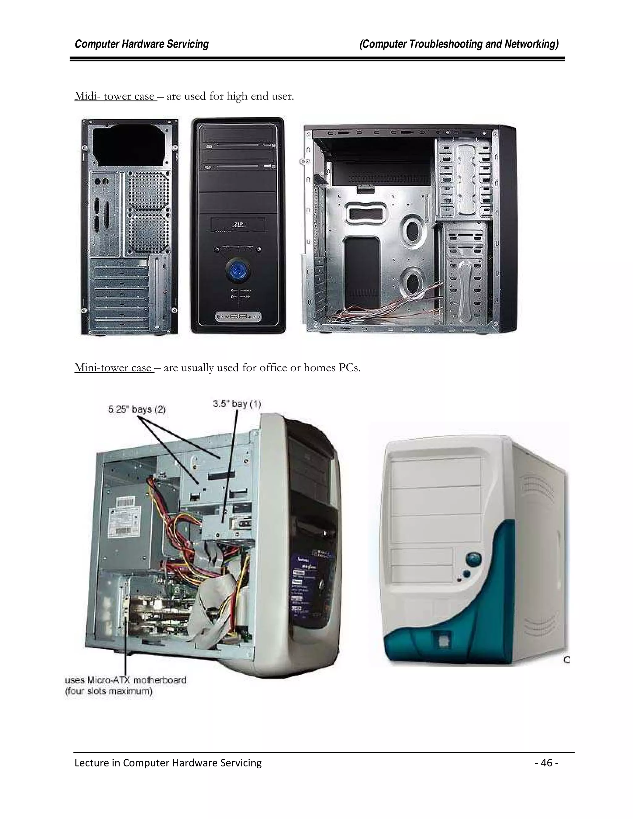 Computer hardware servicing nc ii module | PDF