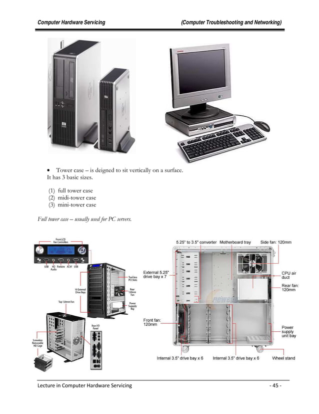 Computer hardware servicing nc ii module | PDF