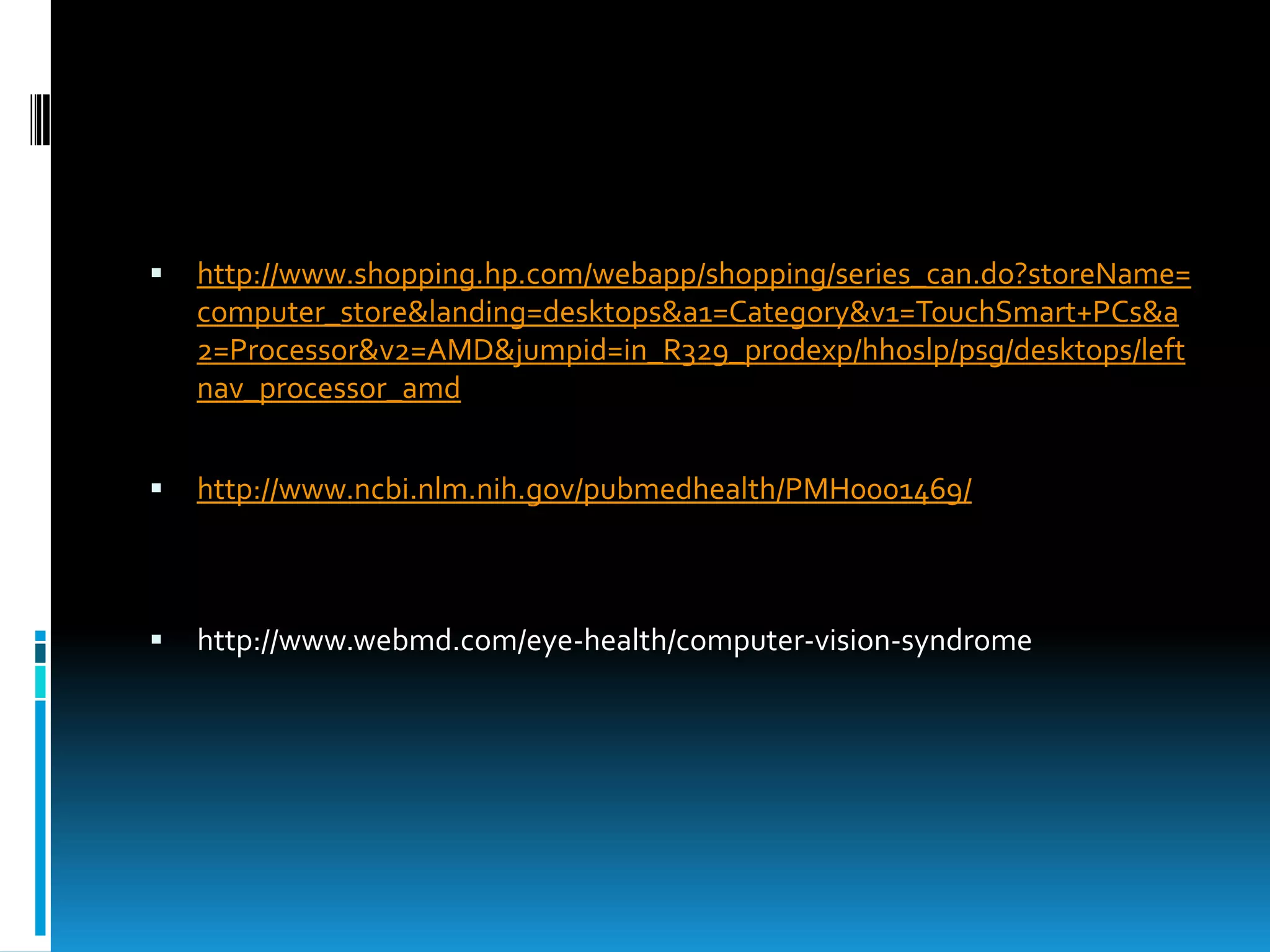 Computer Health Issues | PPT
