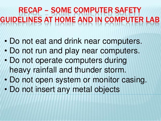 computer health safety issues computers issues