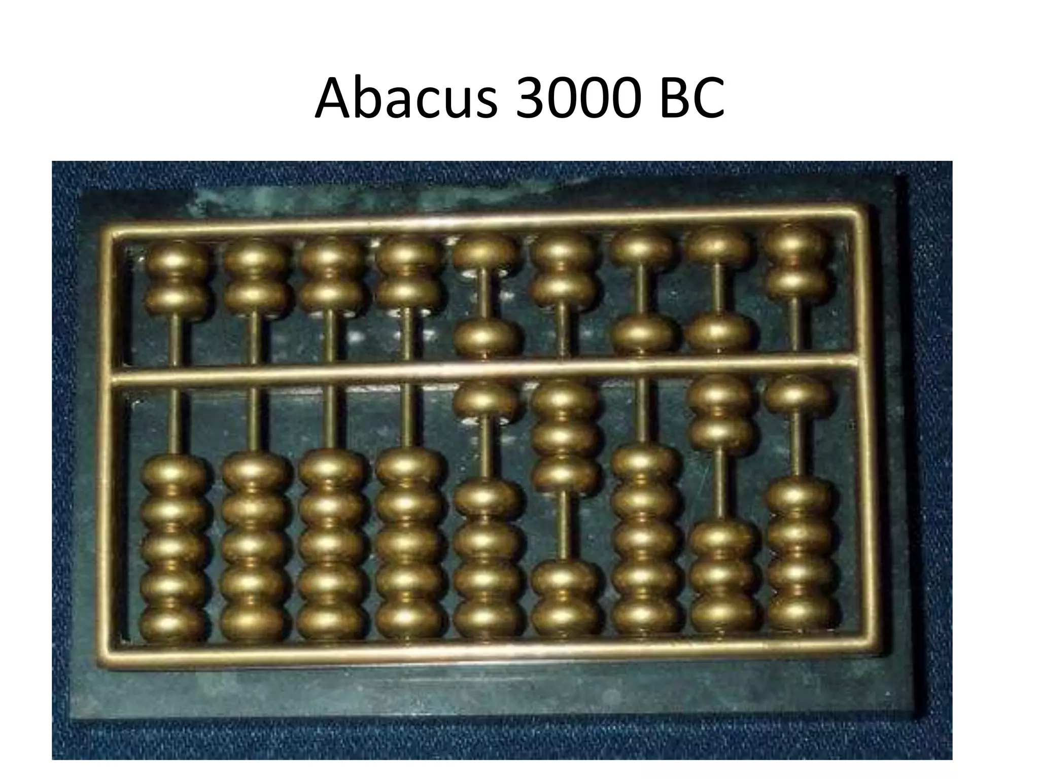 Abacus 3000 BC