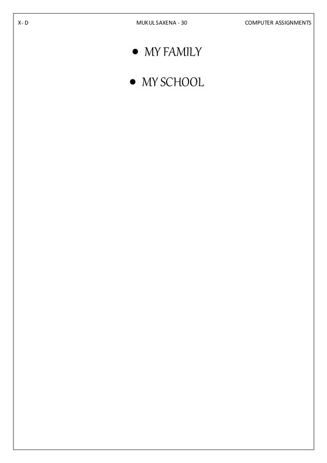 Winter holiday homework image