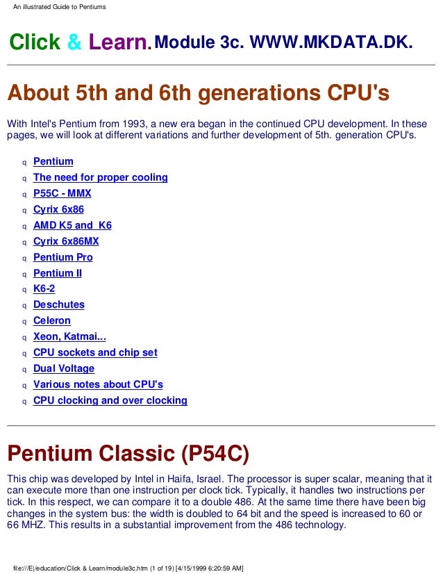 Computer Illustrated Guide To The Pc Hardware Computer Illustrated Guide To The Pc Hardware