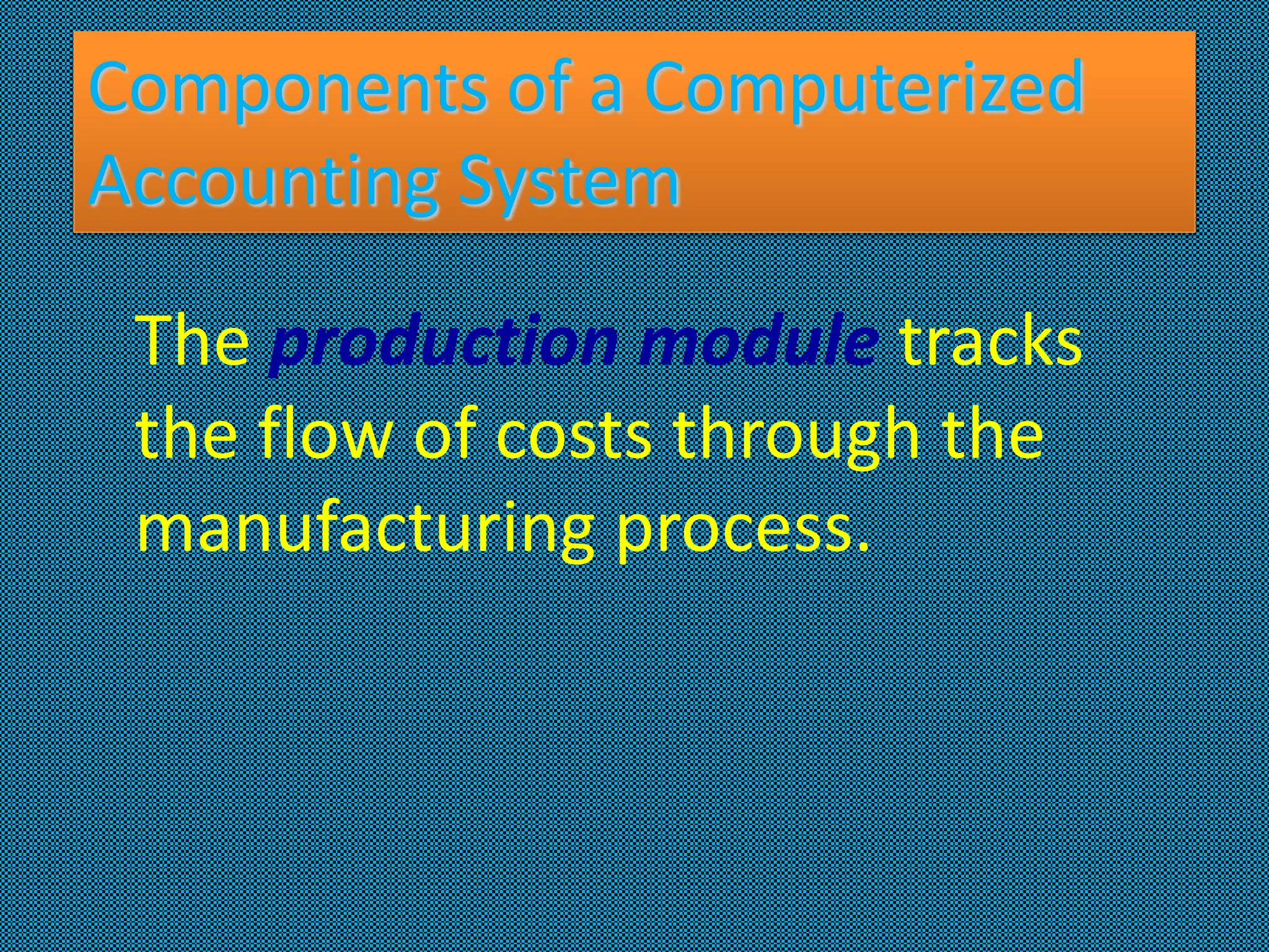 Computer in accounting | PPTX