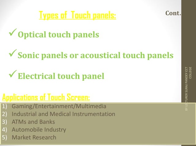 Basic fundamental Computer input/output Accessories | PPT