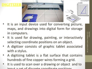 Basic fundamental Computer input/output Accessories | PPT