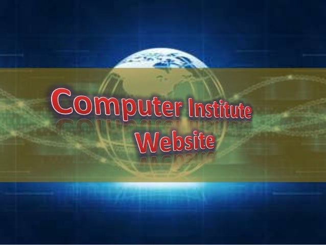 Computer institute Website(TYIT project)