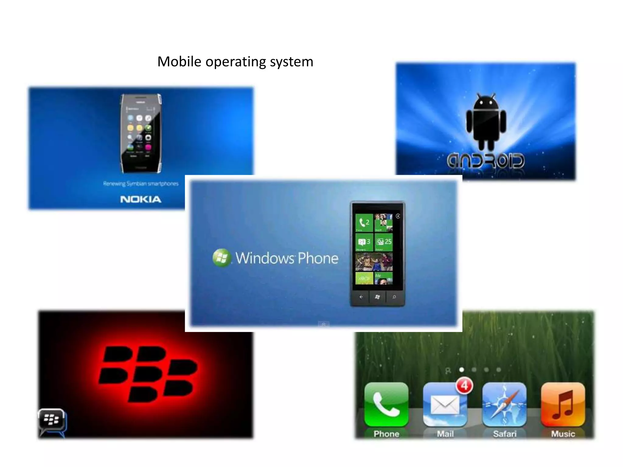 Mobile operating system
 