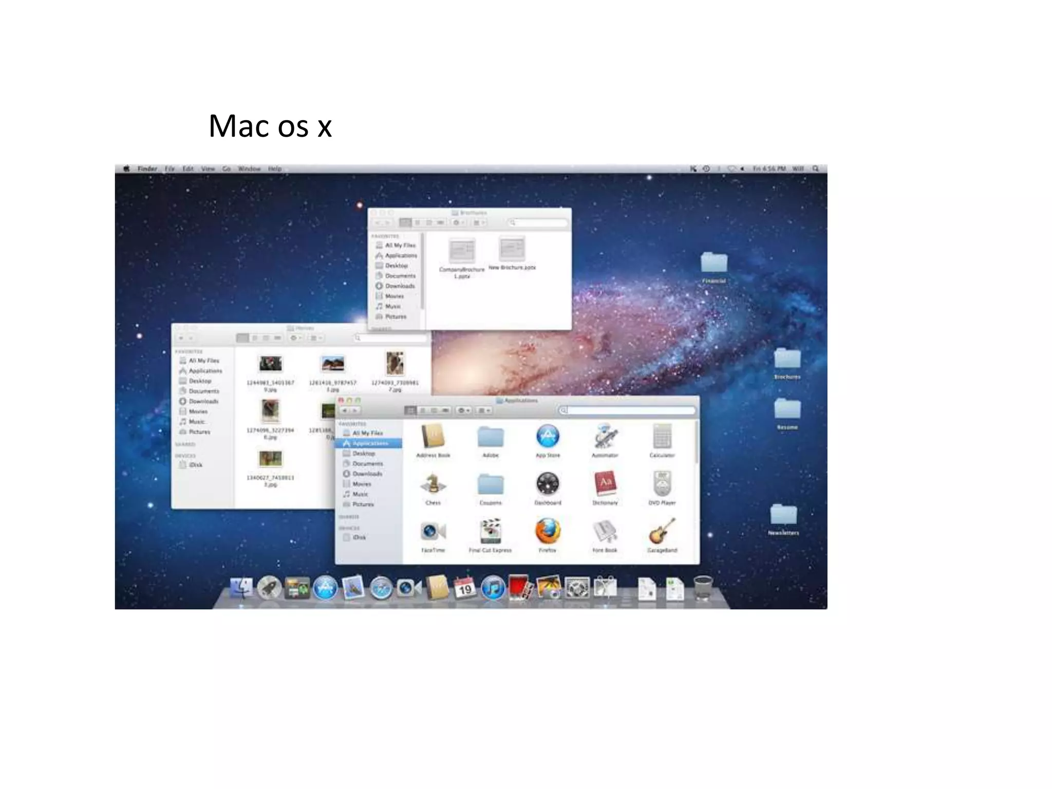 Mac os x
 