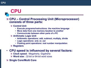 Introduction To Computer | PPT