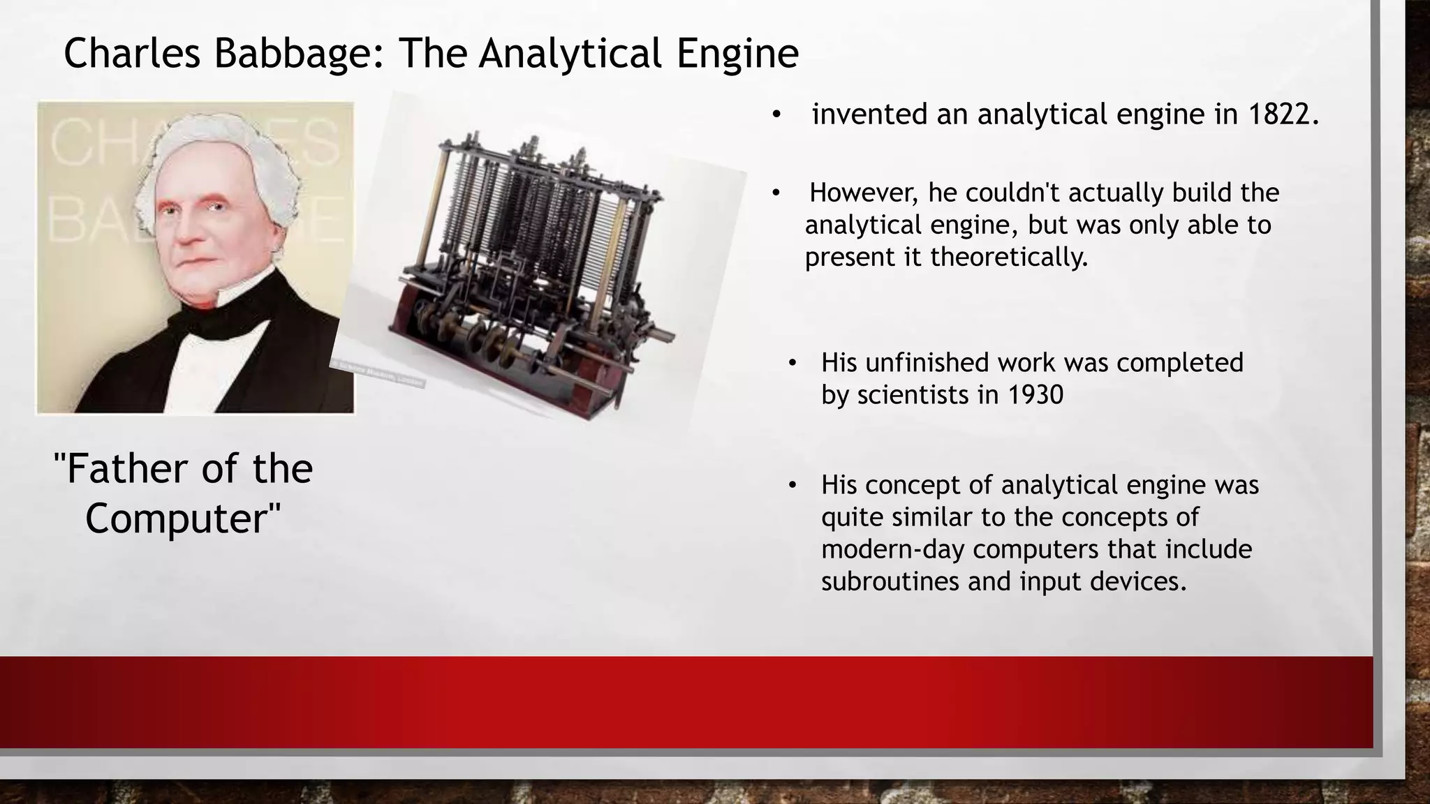 Computer inventors and their inventions the world is thankful for | PPTX