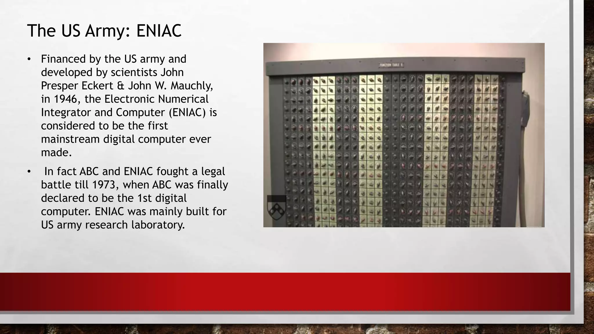 Computer inventors and their inventions the world is thankful for | PPTX